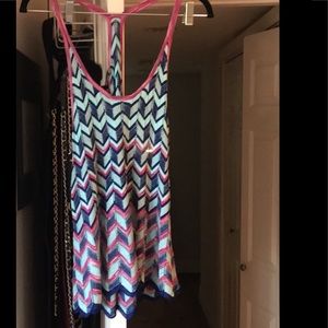 NWT $158 BCBGmazazria knit Razorback top